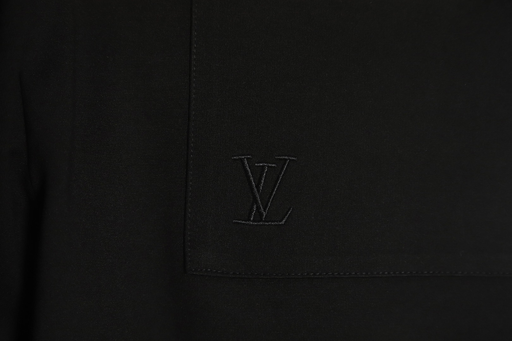 Louis Vuitton 23Fw catwalk style embroidered logo trousers