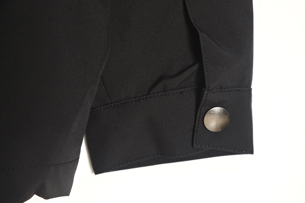 PRADA 23SS corduroy collar work zipper jacket