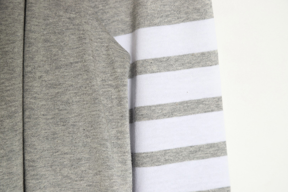 Thom Browne four-bar crew neck long sleeves