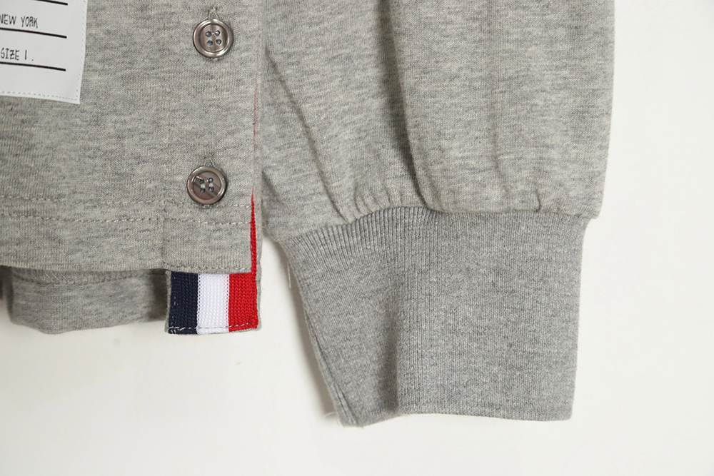 Thom Browne four-bar crew neck long sleeves