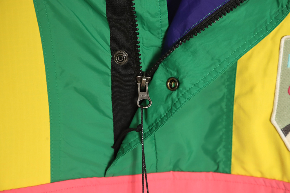 THE NORTH FACE x GUCCI joint series color-blocked cotton jacket