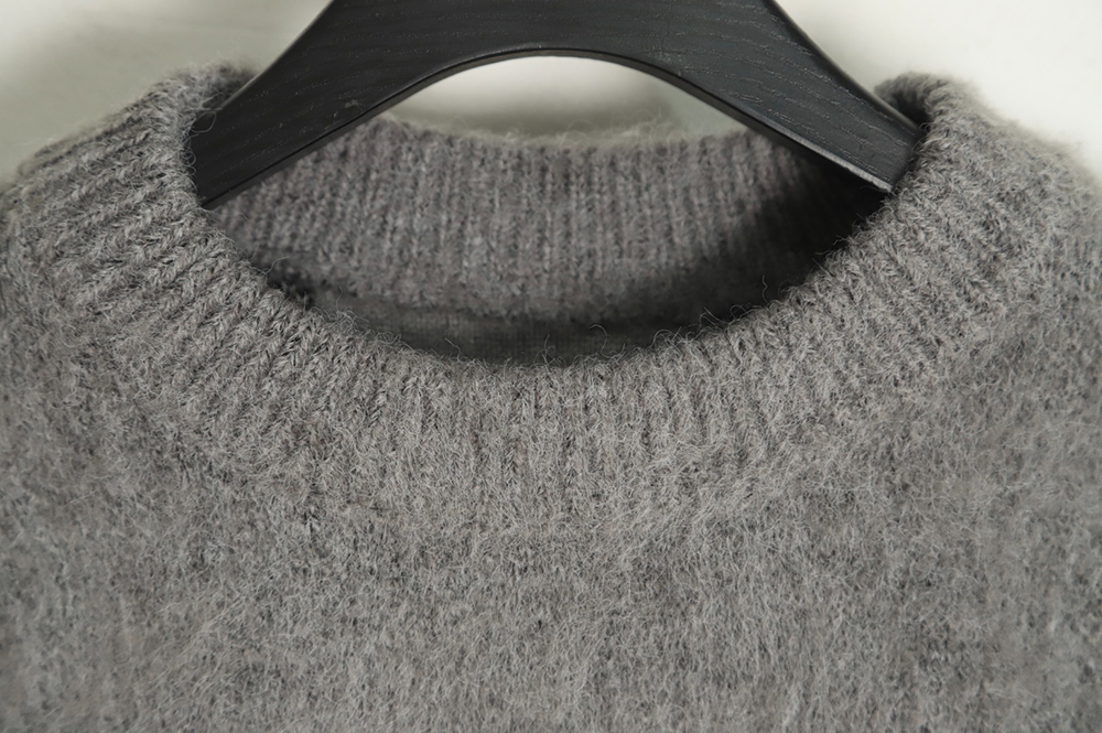 Givenchy 21FW dog head mohair crew neck sweater
