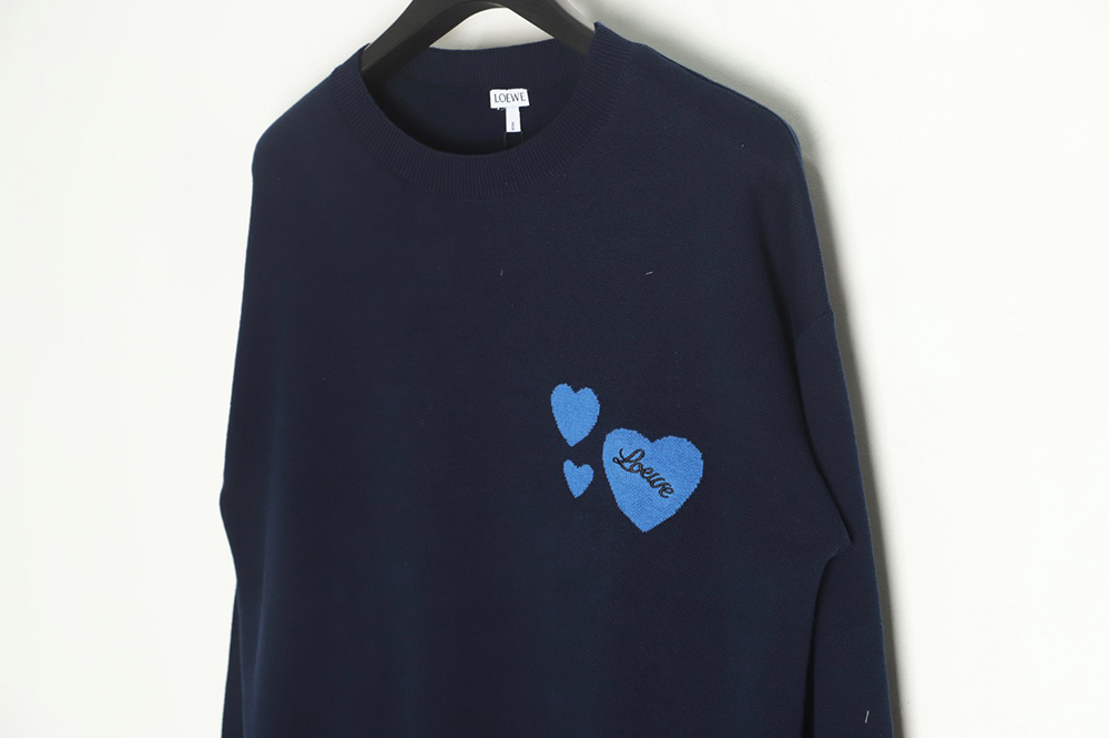 LOEWE 22FW love crew neck sweater