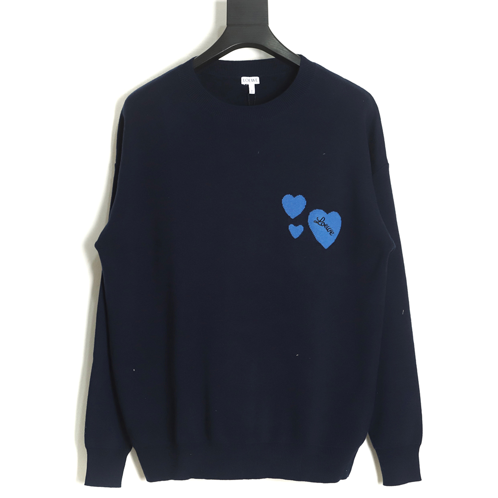 LOEWE 22FW love crew neck sweater