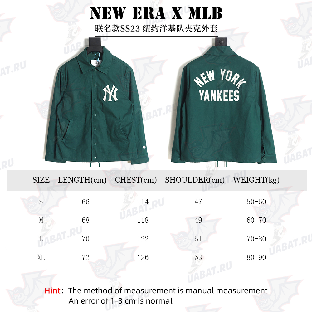 New Era x MLB joint SS23 New York Yankees jacket