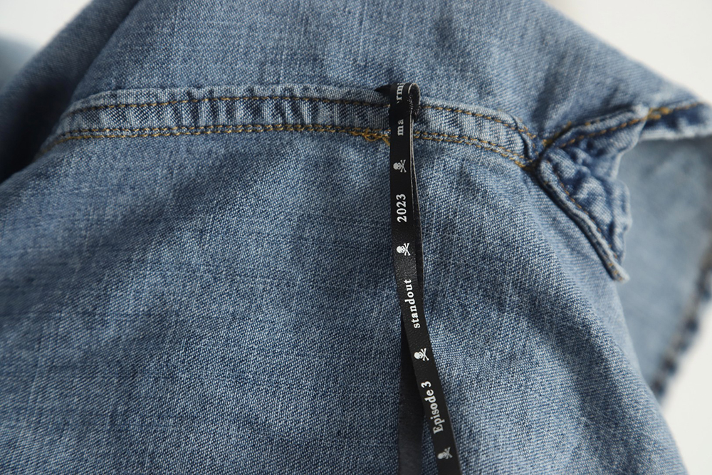 Mastermind Japan 23FW destroyed washed denim jacket