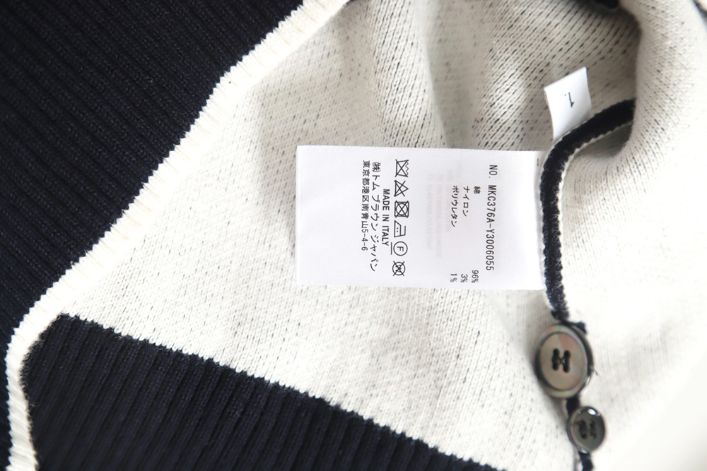 Thom Browne 23FW plaid dachshund cardigan sweater