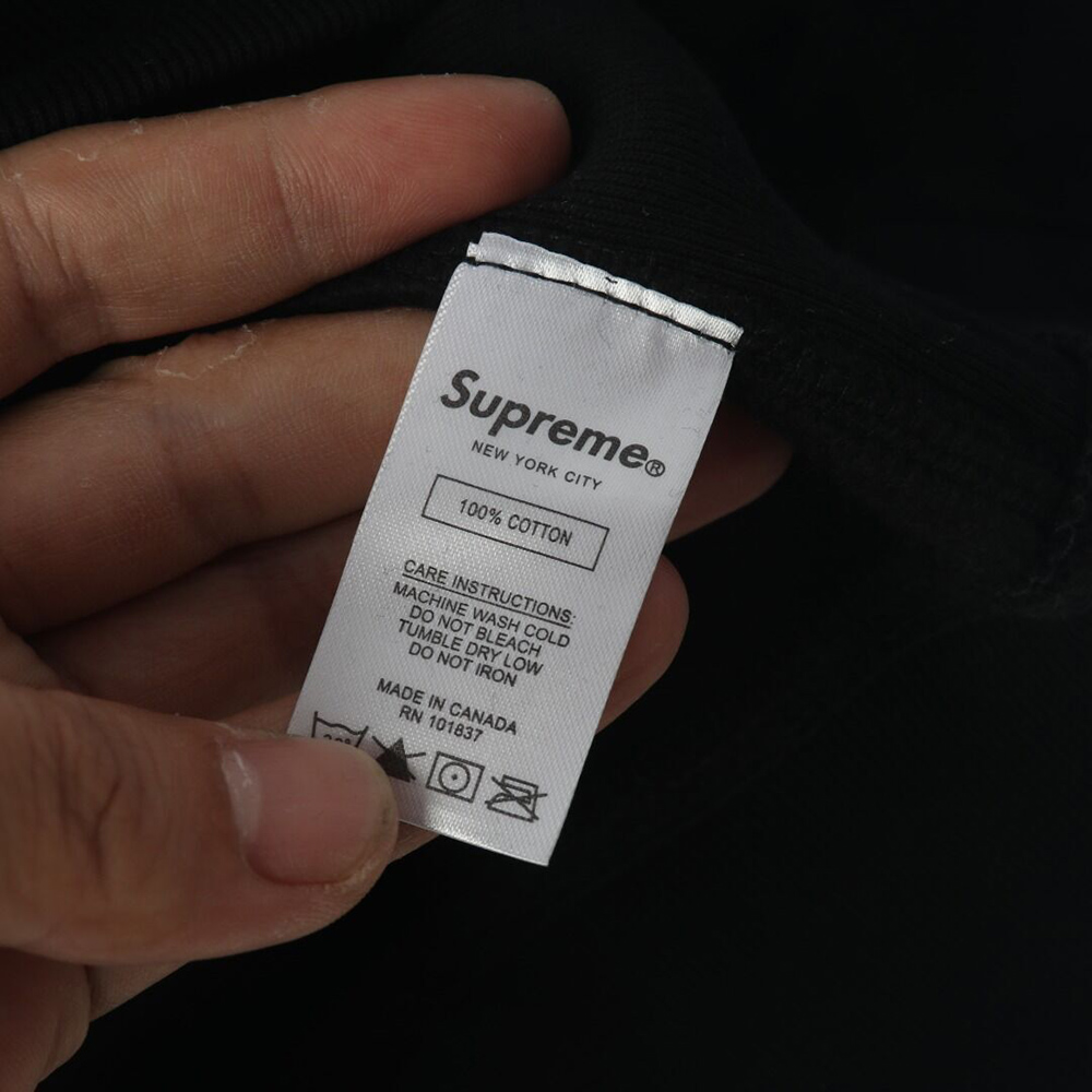 Supreme cashew flower hooded sweatshirt