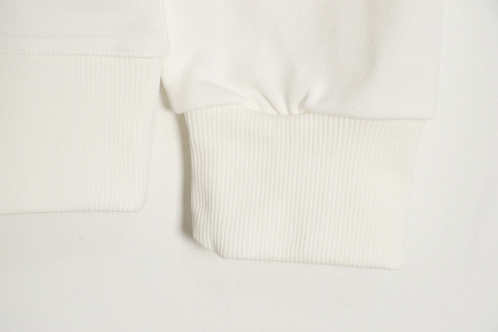 Burberry 23FW classic letter laminated crew neck sweatshirt