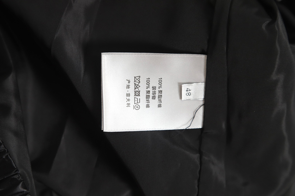 Dior silk allover jacquard zip hooded jacket