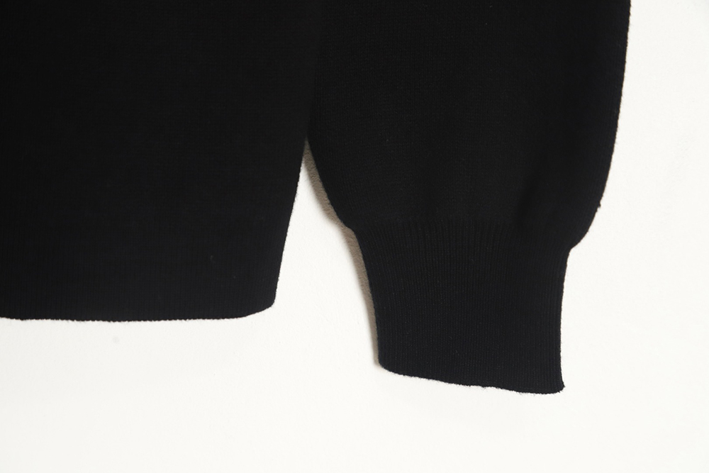 LOEWE 23FW jacquard pocket knit sweater