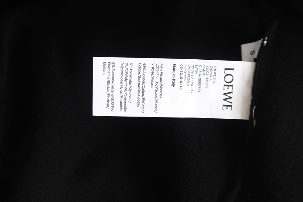 LOEWE 23FW jacquard pocket knit sweater