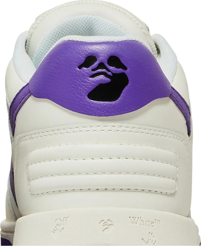 Off-White Out Of Office 'White Dark Purple'