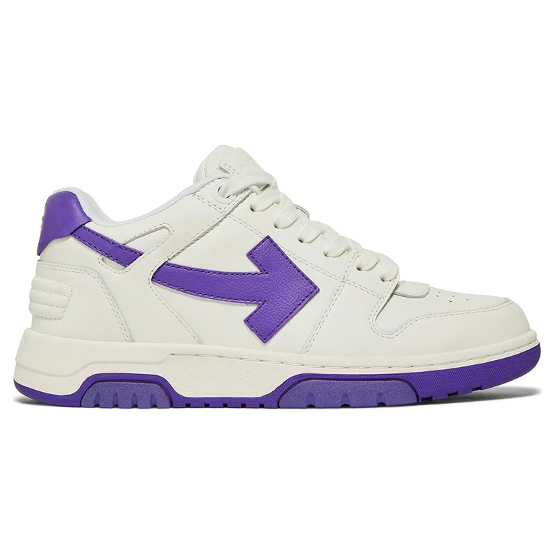 Off-White Out Of Office 'White Dark Purple'