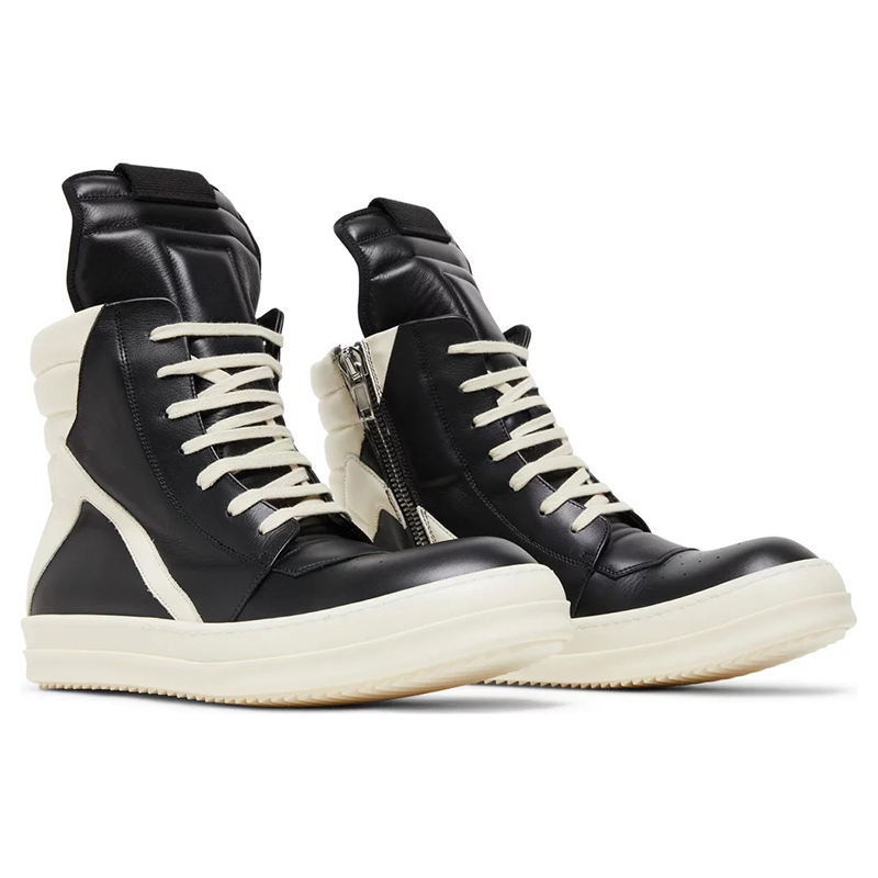 Rick Owens Strobe Geobasket High ''Black Milk''
