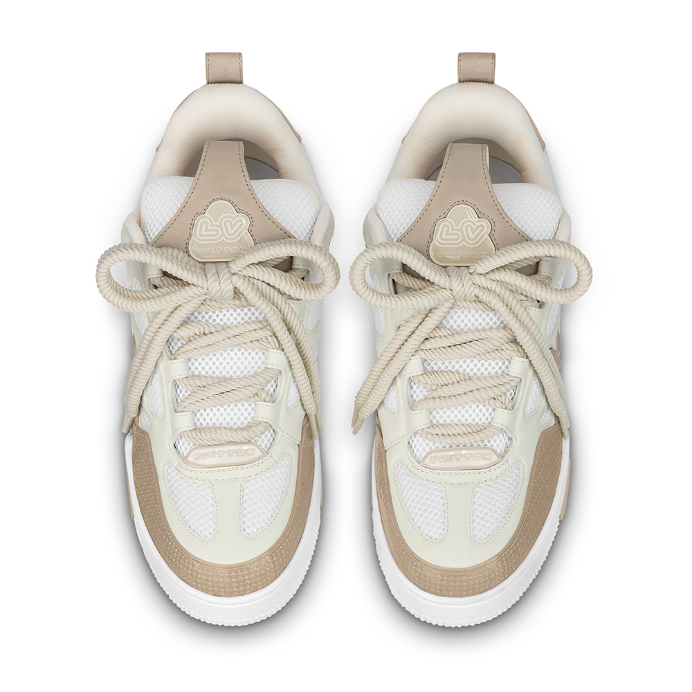 Louis Vuitton LV Skate Sneaker Beige White