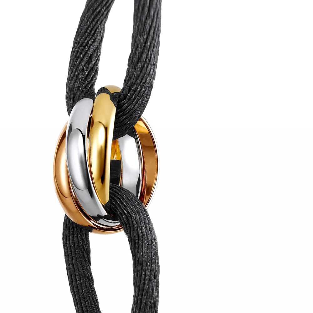Cartier Trinity Bracelet B6016700 W:2mm In:10.7mm