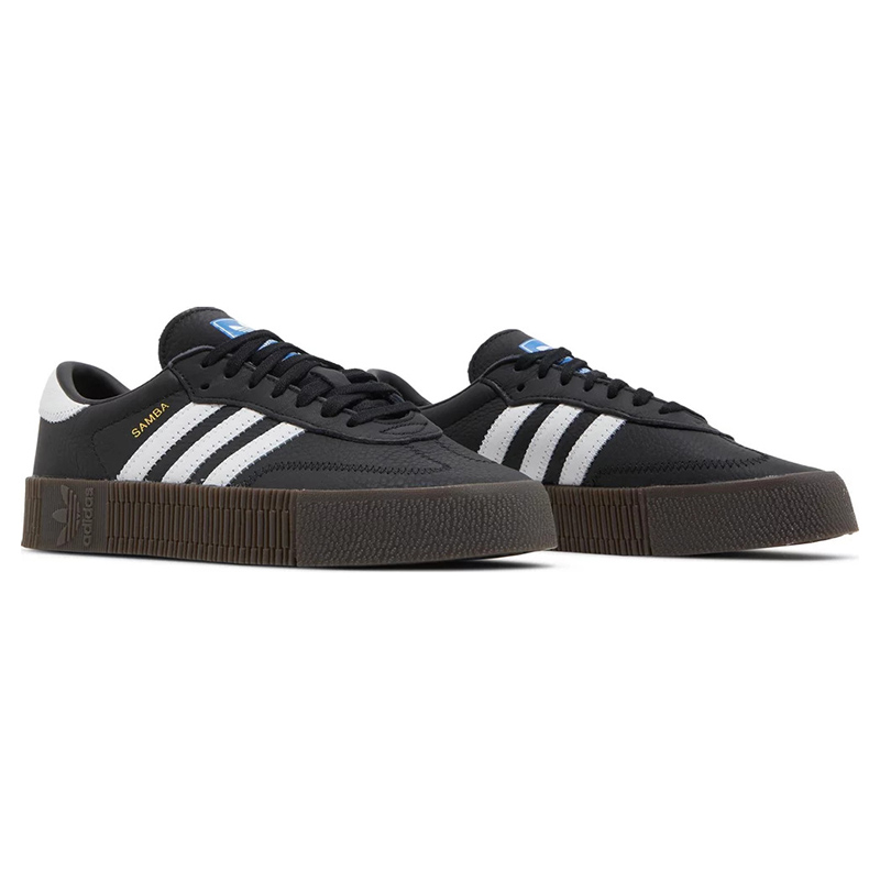 Adidas Sambarose Black White Gum