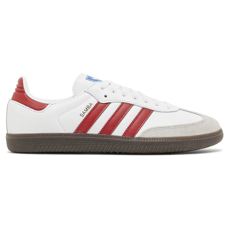 Adidas Samba OG White Better Scarlet