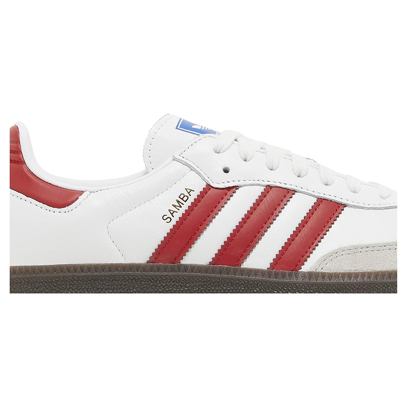 Adidas Samba OG White Better Scarlet