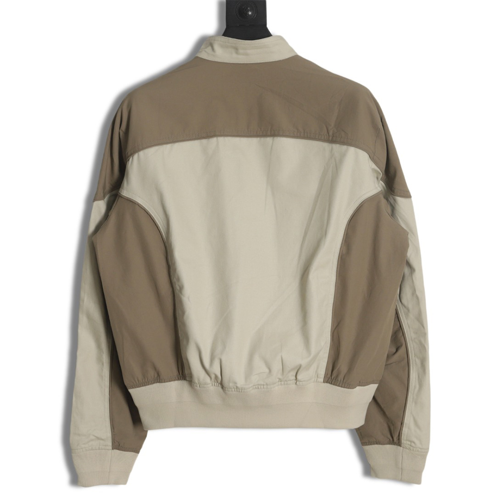 Dior 23ss autumn and winter new stand collar long sleeve flight jacket