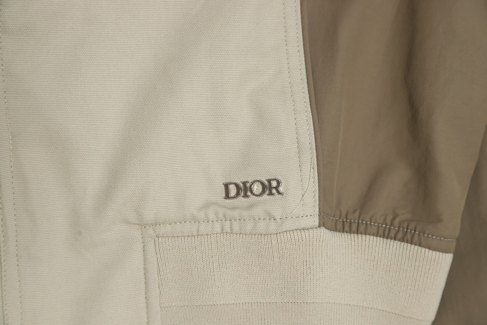 Dior 23ss autumn and winter new stand collar long sleeve flight jacket