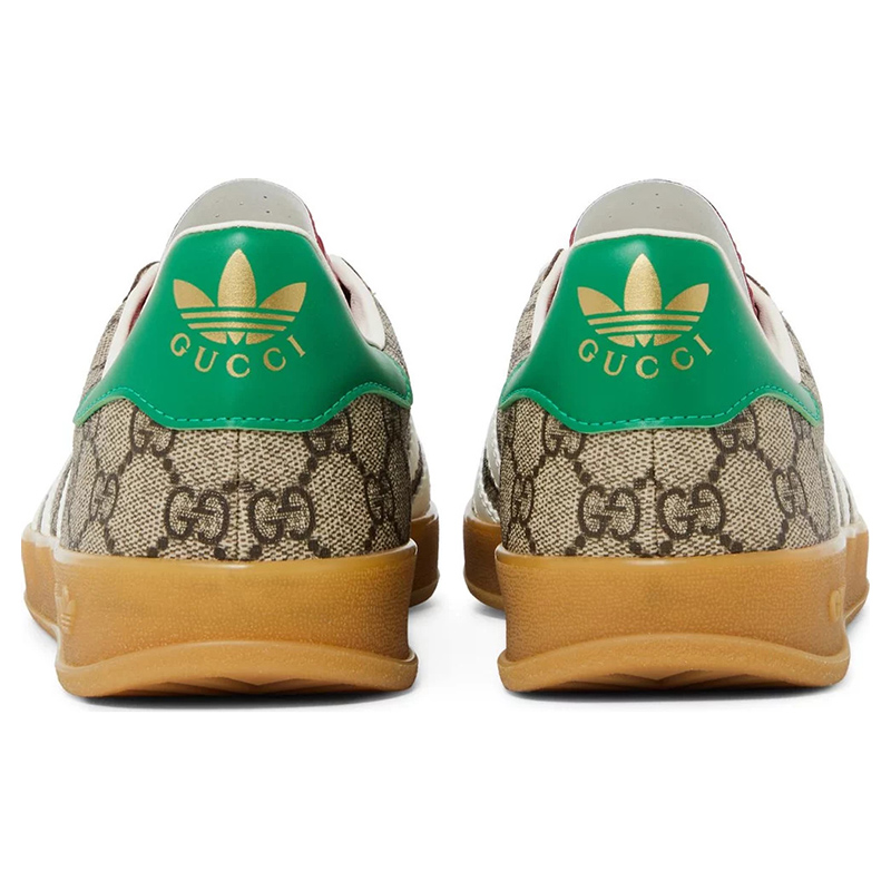 Adidas X Gucci Gazelle Beige GG Monogram
