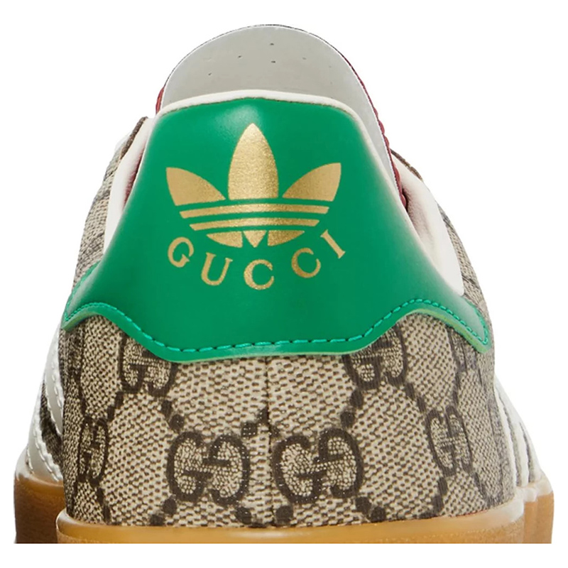 Adidas X Gucci Gazelle Beige GG Monogram