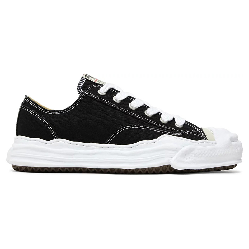 Maison Mihara Yasuhiro Hank OG Sole Canvas Low Black