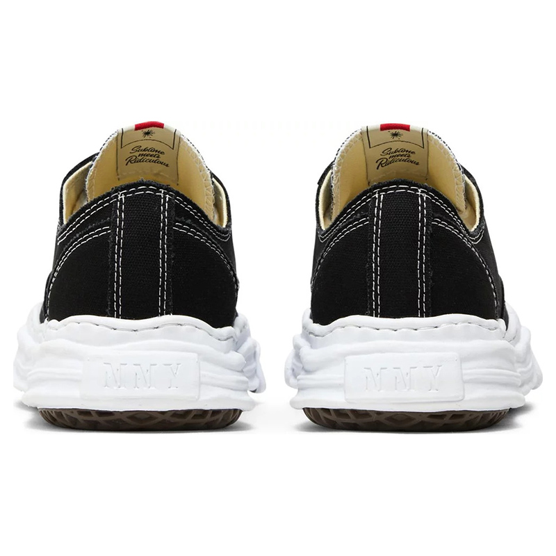 Maison Mihara Yasuhiro Hank OG Sole Canvas Low Black
