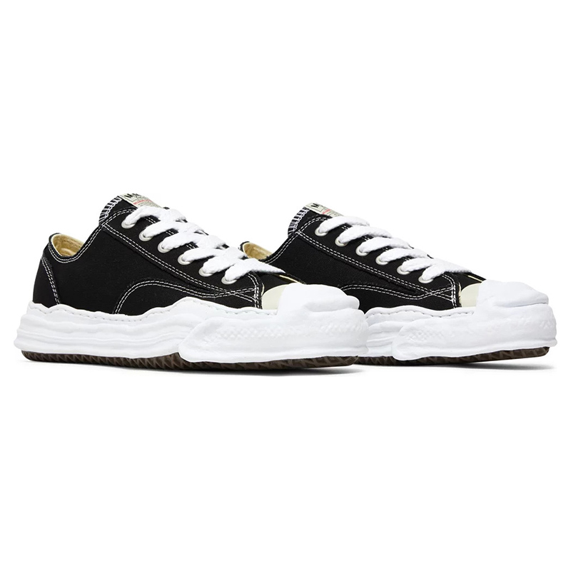 Maison Mihara Yasuhiro Hank OG Sole Canvas Low Black