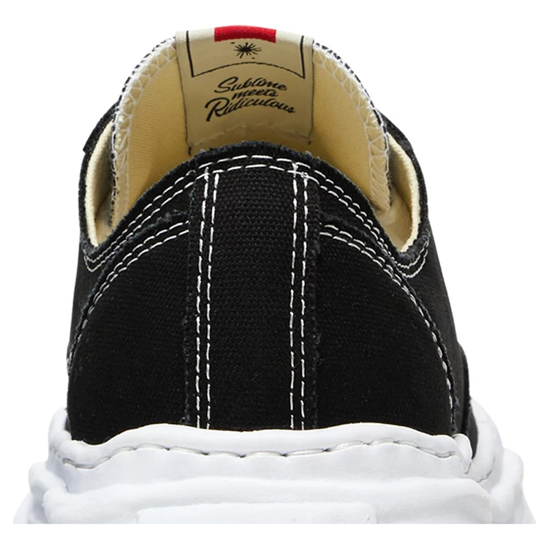 Maison Mihara Yasuhiro Hank OG Sole Canvas Low Black