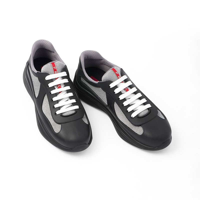 Prada America's Cup Soft rubber and bike fabric sneakers
