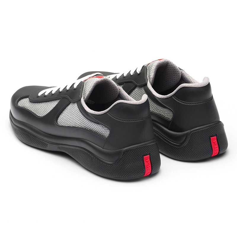 Prada America''s Cup Soft rubber and bike fabric sneakers