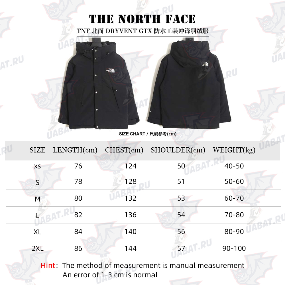 The North Face TNF North Face DRYVENT Gore-tex Waterproof Workwear Charge Down Jacket_CM_4