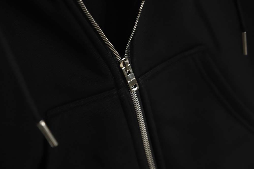 Givenchy 22FW lock double slider heavy velvet zipper jacket