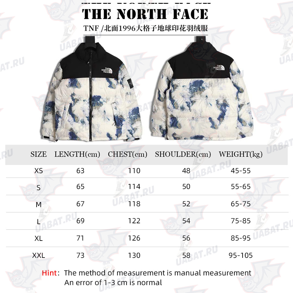 The North Face TNF North Face Nuptse 1996 large plaid earth print down jacket