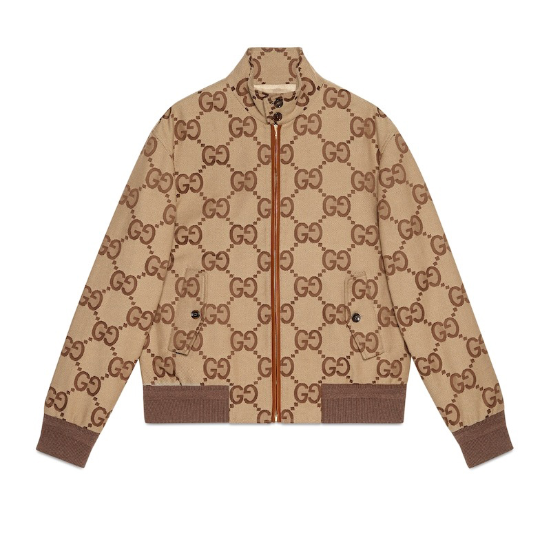 GUCCI JUMBO GG CANVAS JACKET