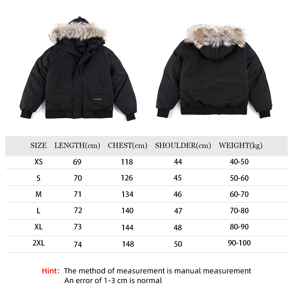CANADA GOOSE CHILLIWACK 7999M BOMBER JACKET SHORT DOWN JACKET
