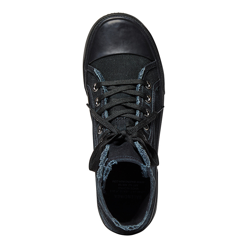MEN'S PARIS HIGH TOP SNEAKER IN BLACK