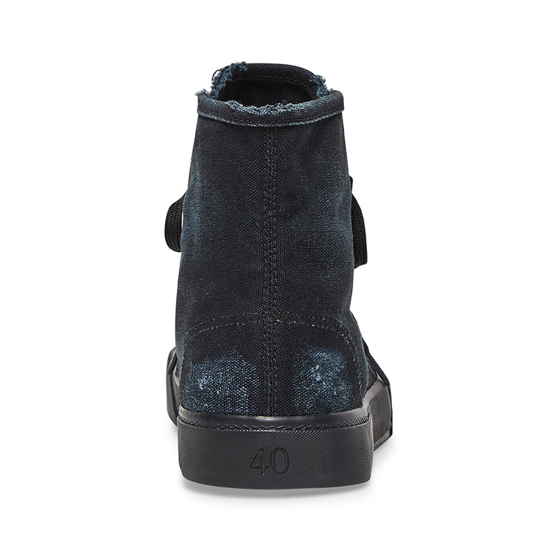 MEN'S PARIS HIGH TOP SNEAKER IN BLACK