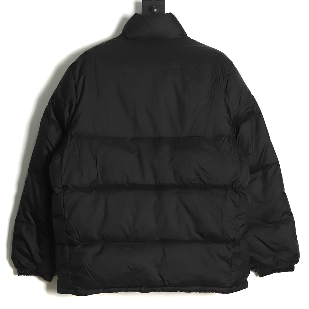 Gucci 22ss red and green webbing down jacket
