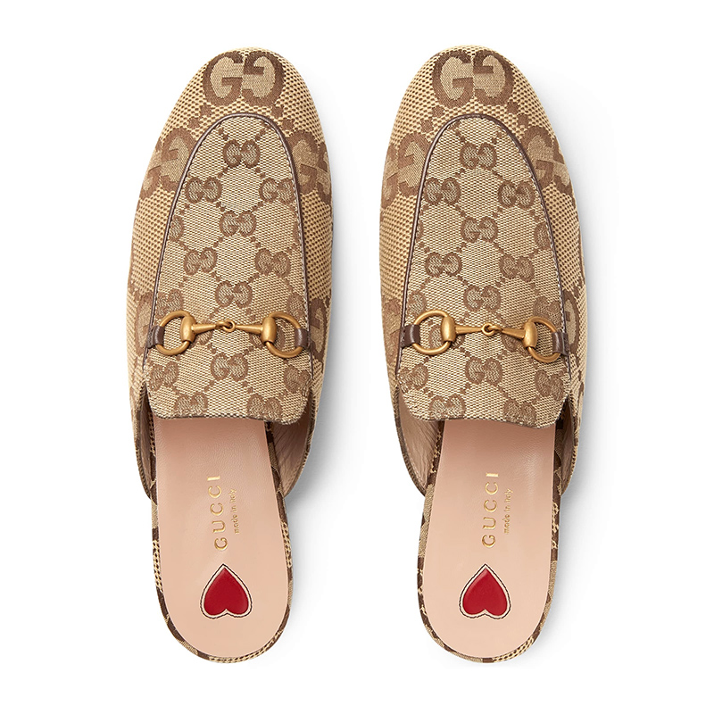 GUCCI WOMEN''S JUMBO GG PRINCETOWN SLIPPER