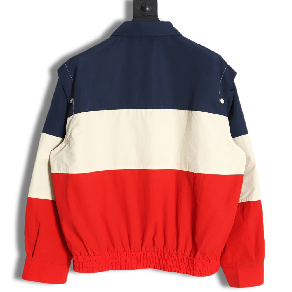 Gucci 2023 Autumn and Winter New Style Contrast Color Casual Two-Wear Vest Jacket