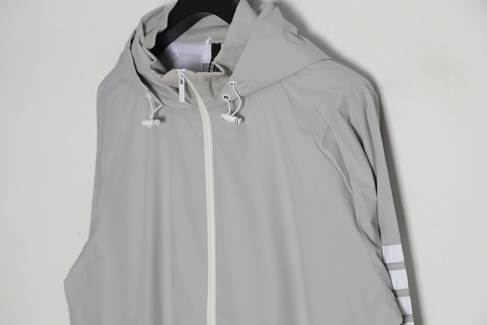 Thom Browne four-bar trench coat