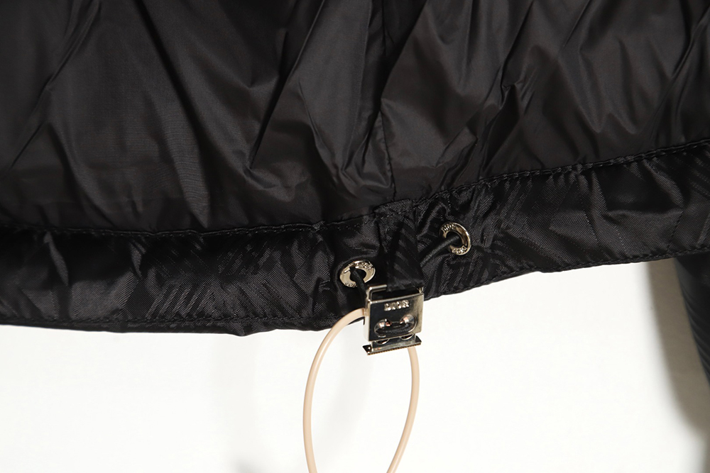 Dior 20FW all-over printed dark pattern diamond down jacket