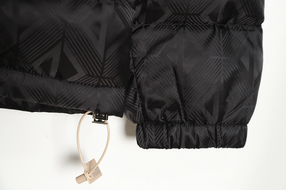Dior 20FW all-over printed dark pattern diamond down jacket
