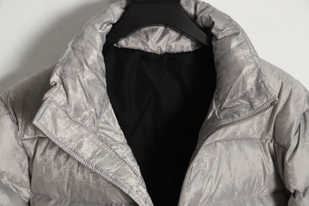 Dior 20FW all over printed dark pattern presbyopic down jacket