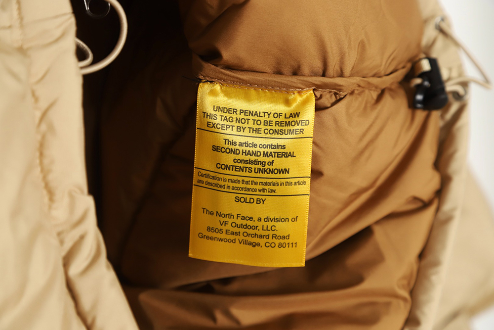 The North Face 1996 Nuptse classic down jacket