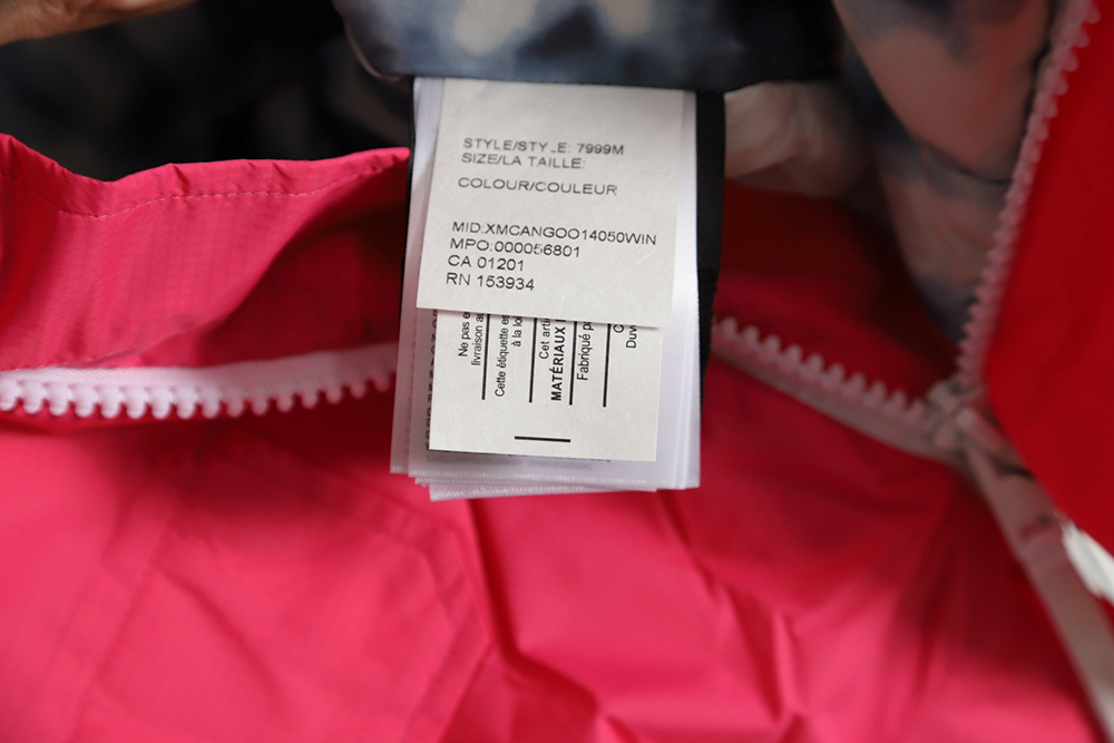 Canada Goose White Label Glacier Series 01 Short Flight Down Jacket
